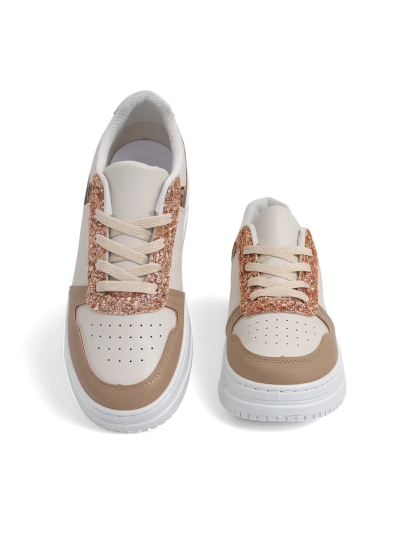 Sneakers pentru femei Royalfashion cu sclipici Qisofi