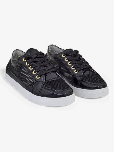 Royalfashion Pantofi sport damă din eco-piele patentată Azzuros