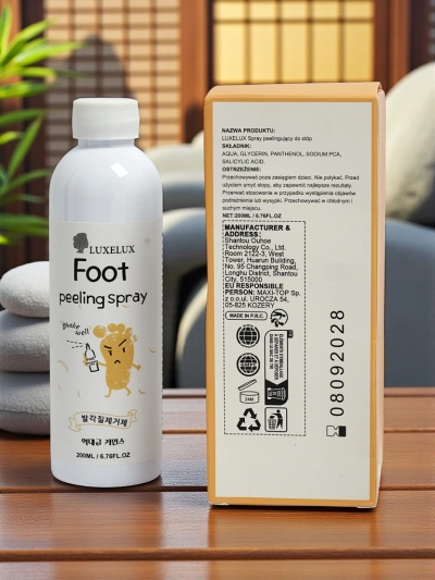 Spray pentru Peelingul Picioarelor Dama Luxelux 200ml