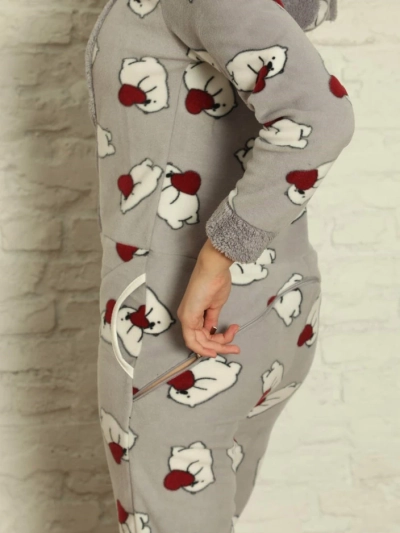 Royalfashion Pijama cu un singur articol pentru femei