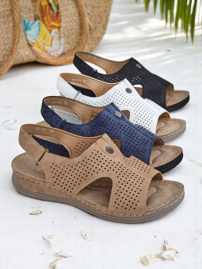 Royalfashion Sandale decupate pentru femei Leminni