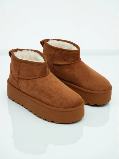 Botine scurte de damă tip snowboots Vespera