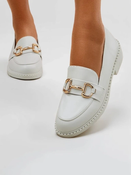 Loafers Royalfashion pentru femei din eco-piele mată Bayla