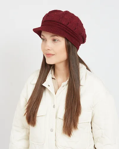 Beret pentru femei Royalfashion cu vizier