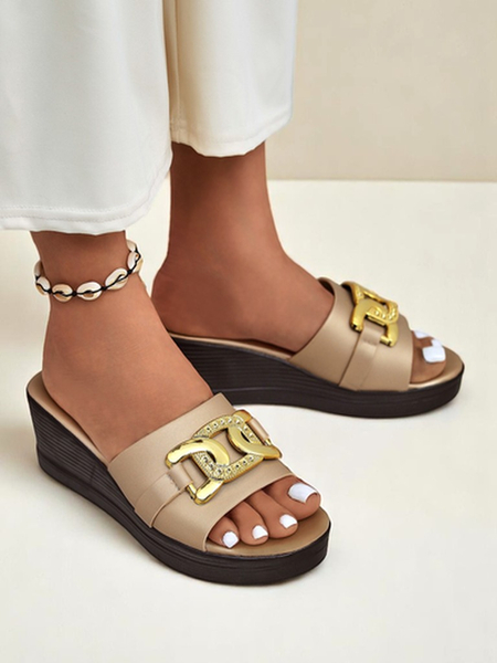 Royalfashion Sandale cu platformă pentru femei Nolia