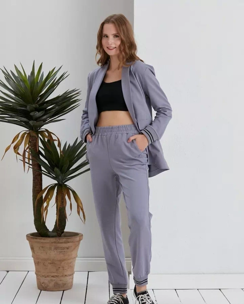 Royalfashion Purple Set de 2 piese pentru femei