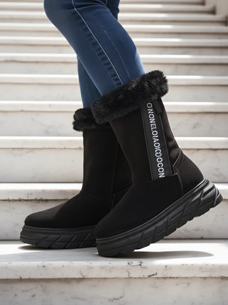 Royalfashion Botine de zăpadă pentru femei Zebio