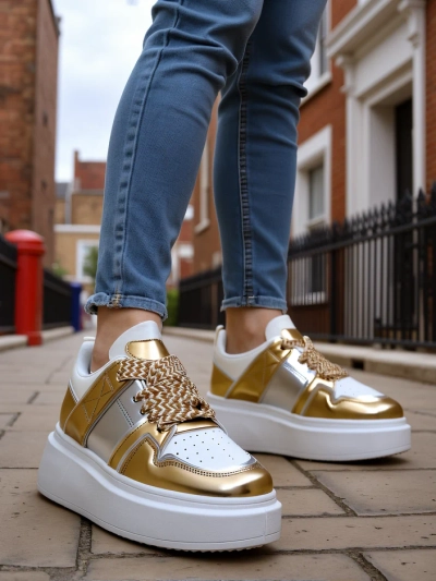 Royalfashion Pantofi sport cu platformă pentru femei Gevigos