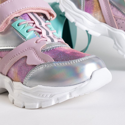 Adidași sport pentru fete roz Klarika - Încălțăminte