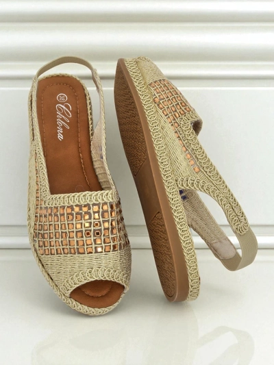 Sandale espadrile de damă cu strasuri Belle Sparkle