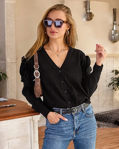 Royalfashion Pulover pentru femei fără nasturi