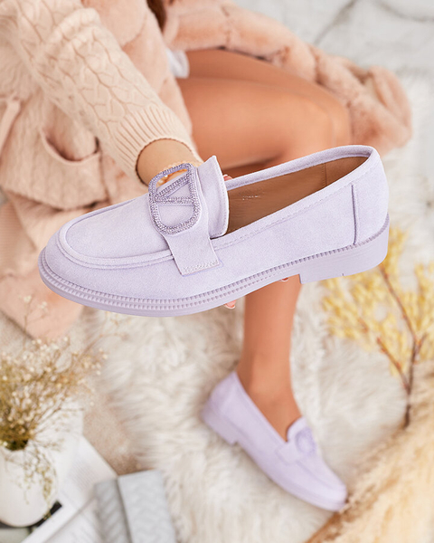 Royalfashion Mocasini de damă cu înfrumusețare Fograss