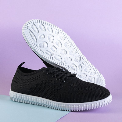 Adidași negri pentru femei Nazare - Încălțăminte