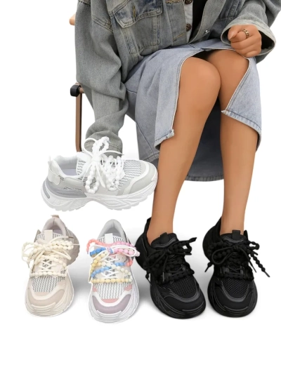 Pantofi sport Royalfashion pentru femei cu o talpă mai groasă Loness