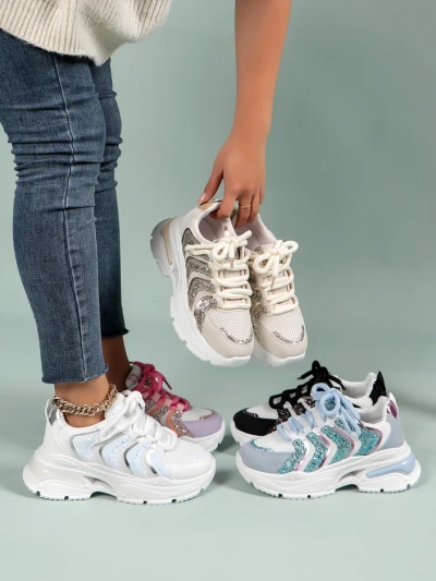 Royalfashion Pantofi Sport Platformă pentru Femei Angello