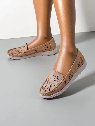 Royalfashion Mocasi perforați pentru femei Besset