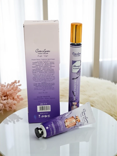 Set CaleoLuna Blooming – Cremă de Mâini și Parfum, 30 ml, 35 ml