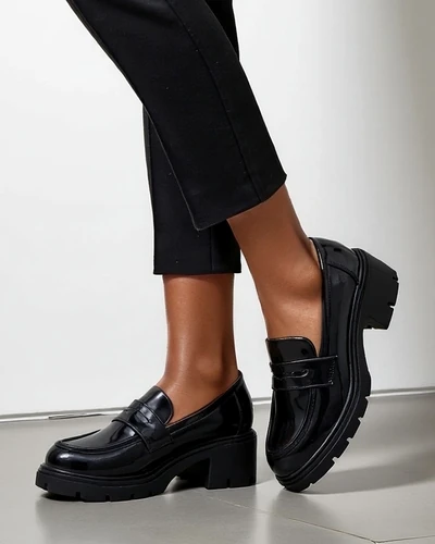 Mocasi femei Royalfashion cu toc mic Tollino