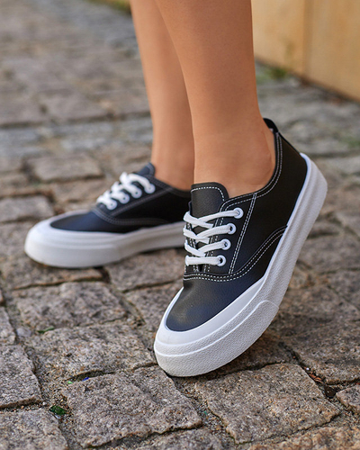 OUTLET Tenisi negri dama Lorino - Incaltaminte