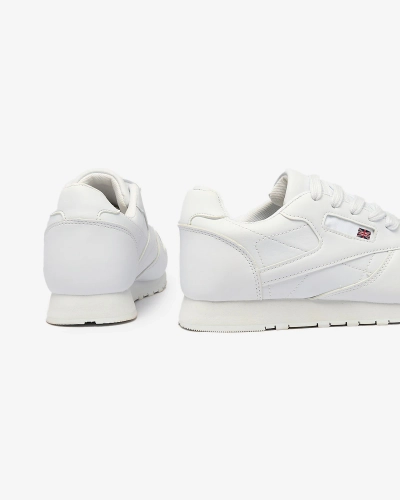 Royalfashion Classic Pantofi sport alb pentru femei Reurabos