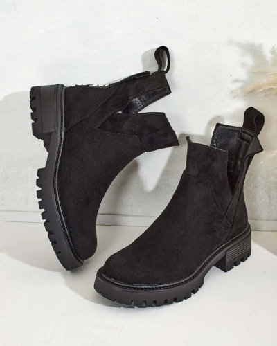 Royalfashion Cizme de damă cu decupaj Gorgie