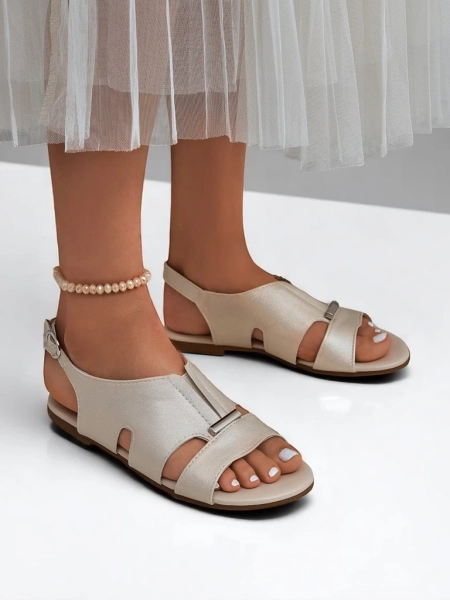 Royalfashion Papuci le romnienge cu talpa tele Solea Comfort