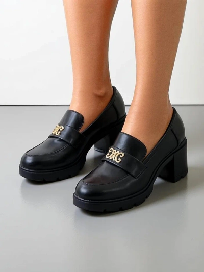 Mocasi cu toc pentru femei Royalfashion Blascos