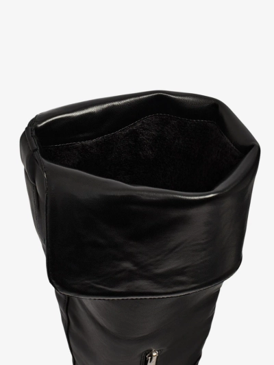 Cizme de damă peste genunchi din piele ecologică Denivra