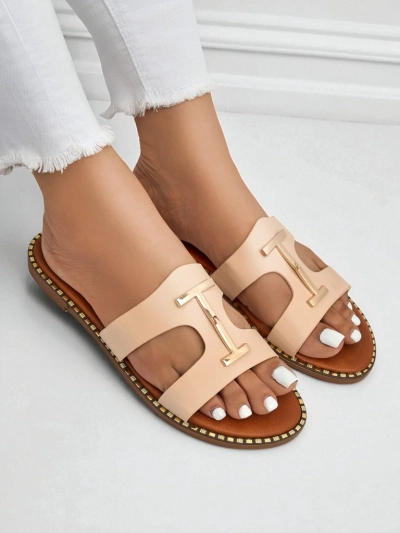 Royalfashion Sandale pentru femei cu talpă joasă Maya Louise