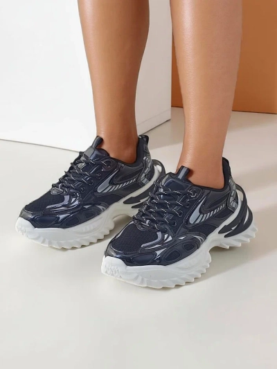 Sneakers sportive Royalfashion pentru femei cu o talpă mai groasă Annete