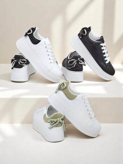 Royalfashion Pantofi sport de damă pe platformă cu fundă