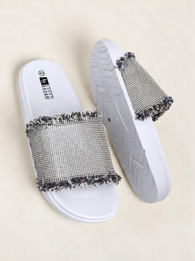 Sandalias planas Royalfashion SparkleWalk para mujer
