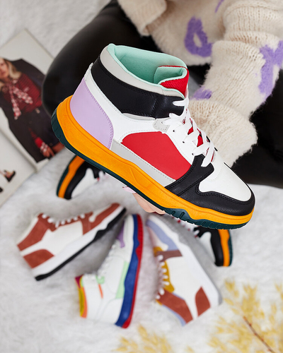 Royalfashion Pantofi sport pentru femei din piele ecologică Tirisne