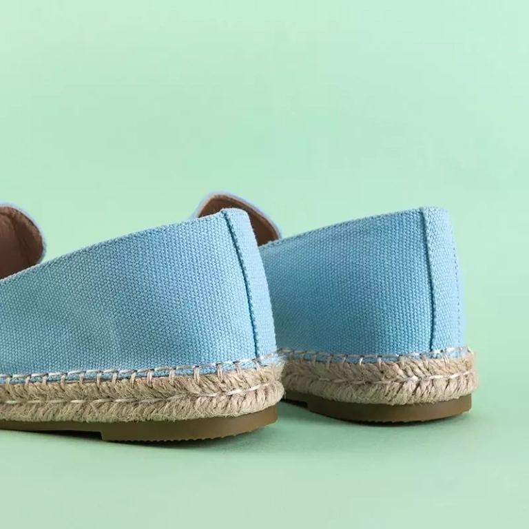 OUTLET Espadrile Bahia de culoare albastru deschis pentru femei - Încălțăminte