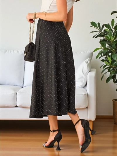 Fusta midi pentru femei Royalfashion