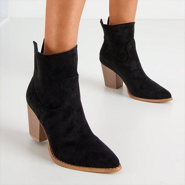 Cizme de cowboy pentru femei negre Moriles - Încălțăminte