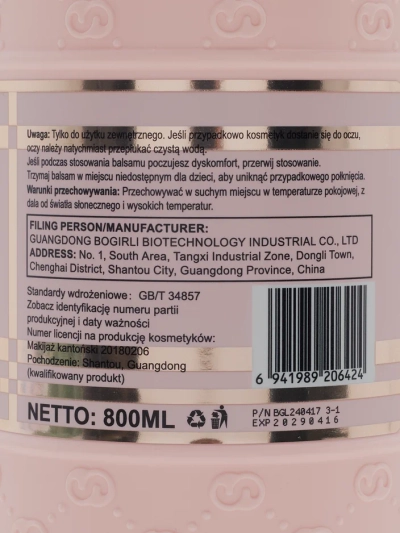 Gel de duș Luxelux cu Aminoacizi 800 ml