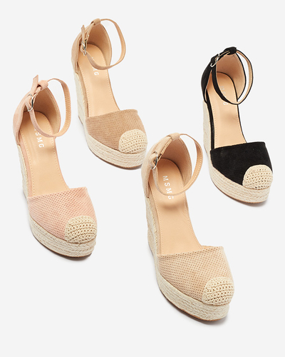 Royalfashion Sandale cu toc Meylasi roz pentru femei