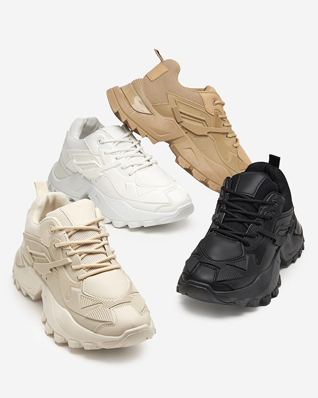 Adidasi sport negri pentru femei Bayart - Incaltaminte