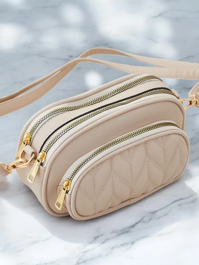 Royalfashion geantă ovală mică pentru femei din eco-piele