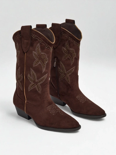 Cizme de damă tip cowboy Zephira