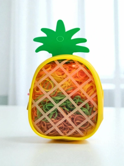 Royalfashion Wielokolorowe gumeczki silikonowe Ananas