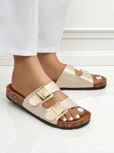 Sandal dam an lò Ariadne Eco ak yon sèl plat pou ete