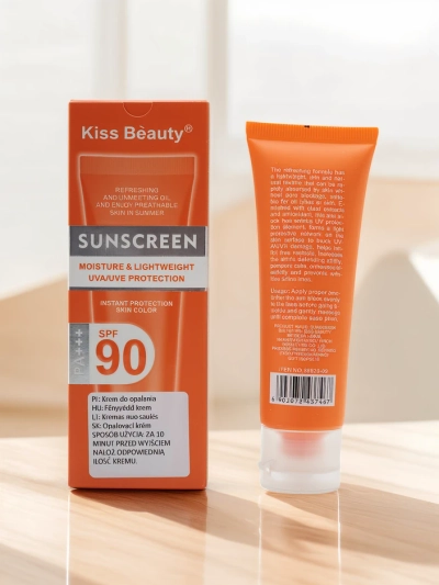 Crema de protecție solară Kiss Beauty 90 SPF 60ml