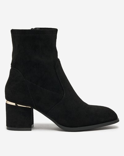 Royalfashion Cizme stiletto joase pentru femei Negre Rejerra