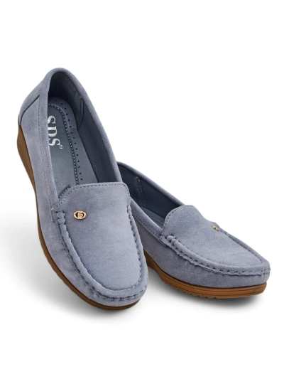 Royalfashion Mocasini cu toc mic pentru femei Lepolt