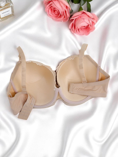 Royalfashion Sutien damă cu burete și dantelă Elegance Lace