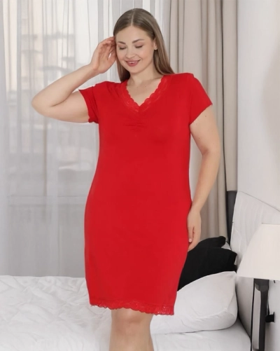 Royalfashion Cămașă de noapte pentru femei MĂRIME MARE