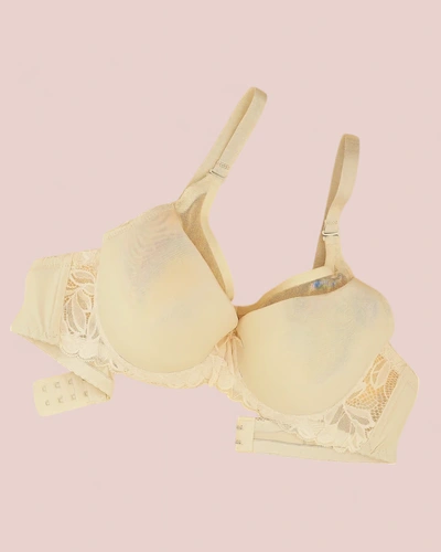 Royalfashion Sutien padded pentru femei cu plasă