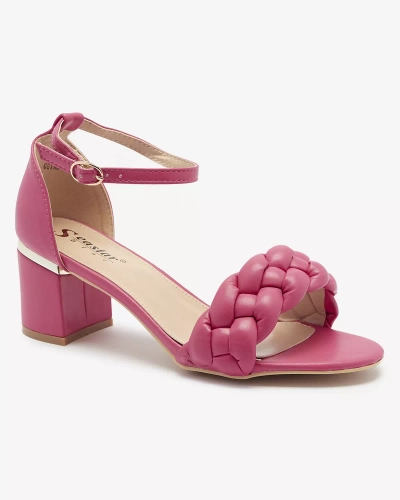 Fucsia sandale cu tijă pentru femei Marines - Încălțăminte